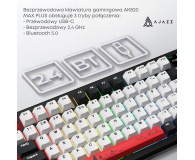Ajazz AK820 MAX PLUS Avocado Switch Black Gray z ekranem - 1536374 - zdjęcie 8